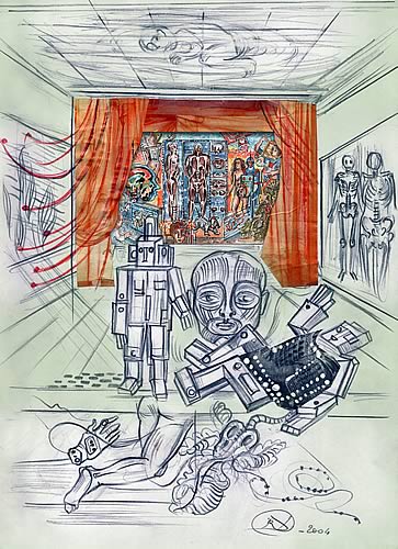 installation visible human